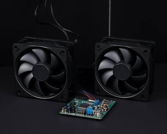 Cooling fans & electronics