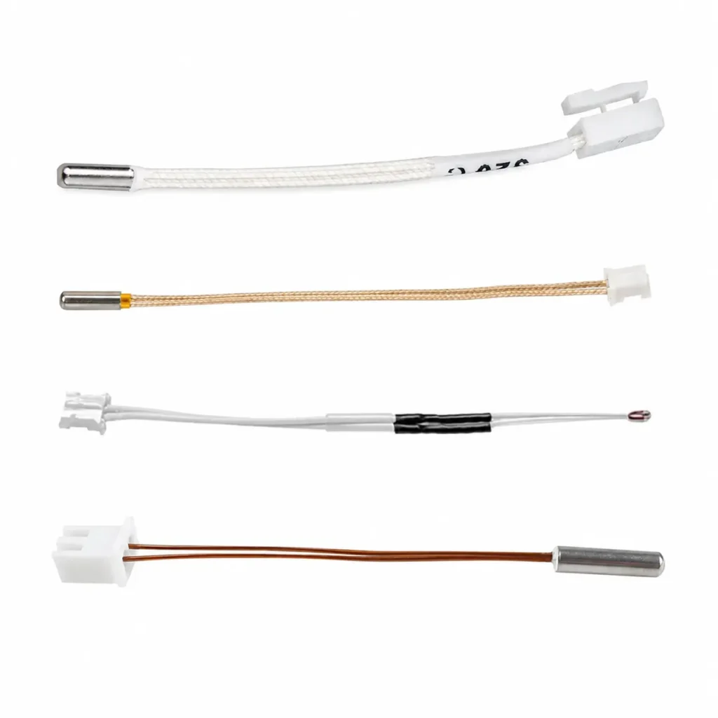 100K NTC thermistor sensor wire assortment for 3D printer hotend with probe and bead types