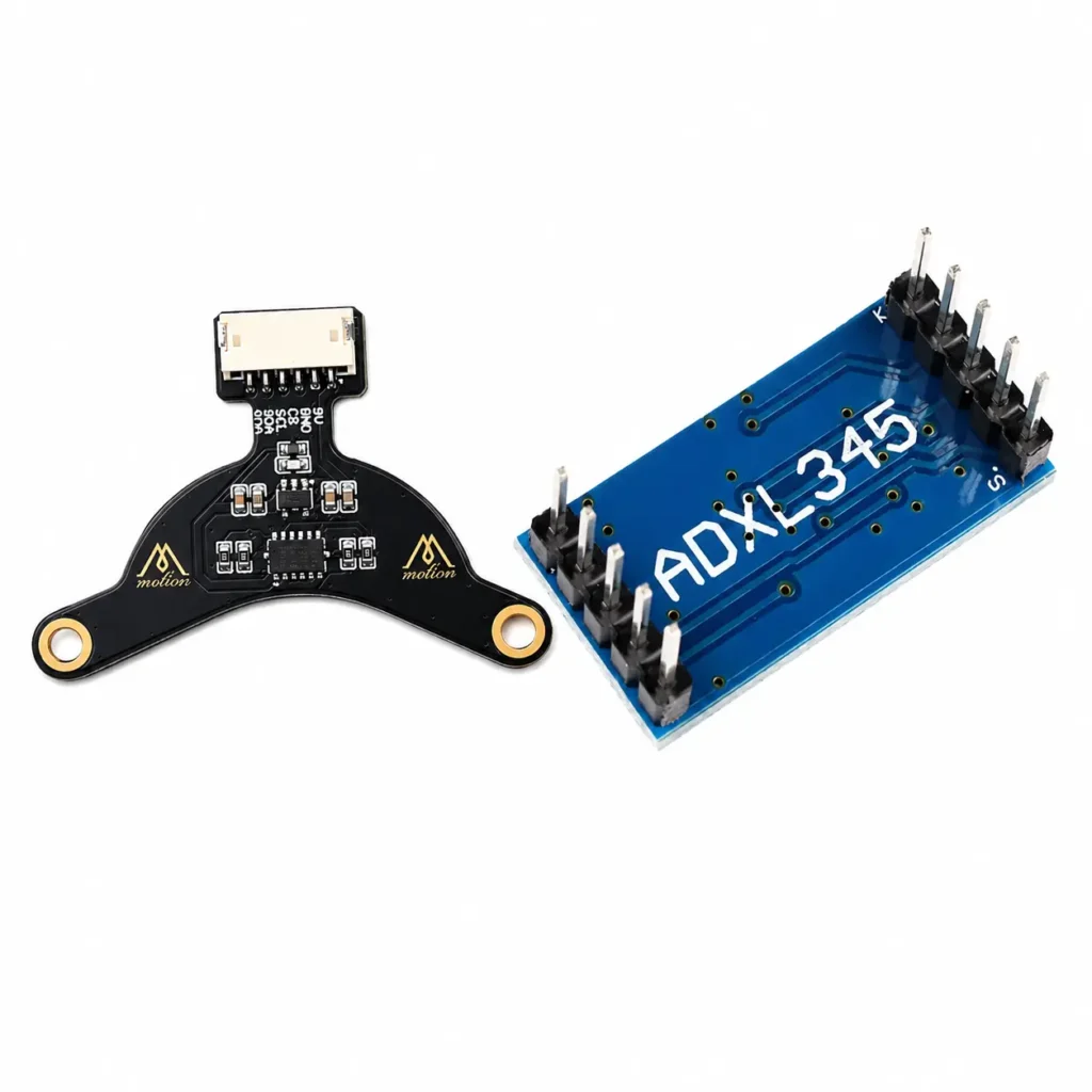 3D printer ADXL345 accelerometer modules for resonance compensation and input shaping