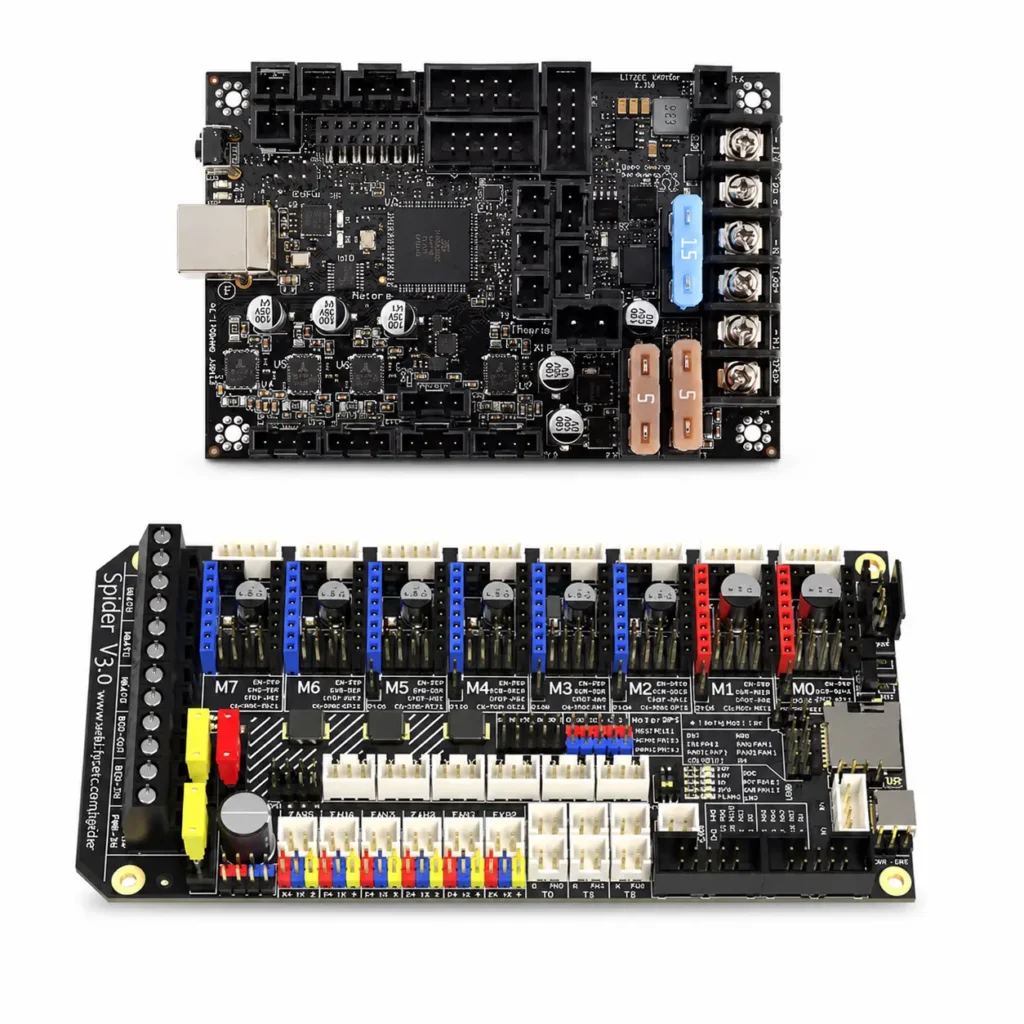 3D printer electronics control boards for motherboard and motion control replacement