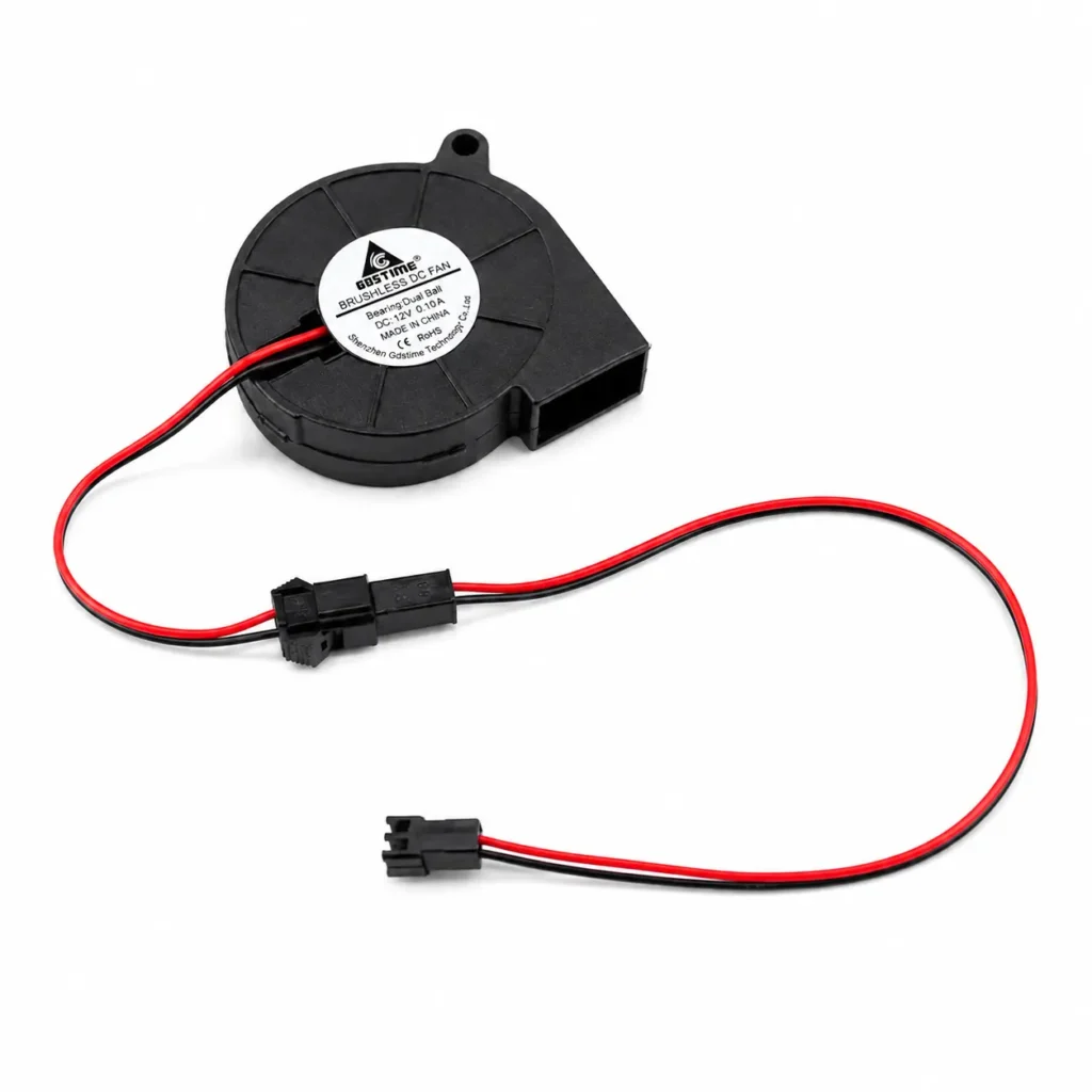 3D printer fan extension cable connector for cooling fan wiring