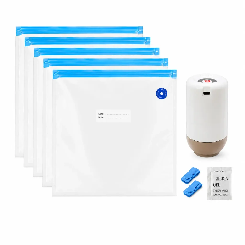 3d printer filament vacuum storage bag kit with pump and desiccant.webp