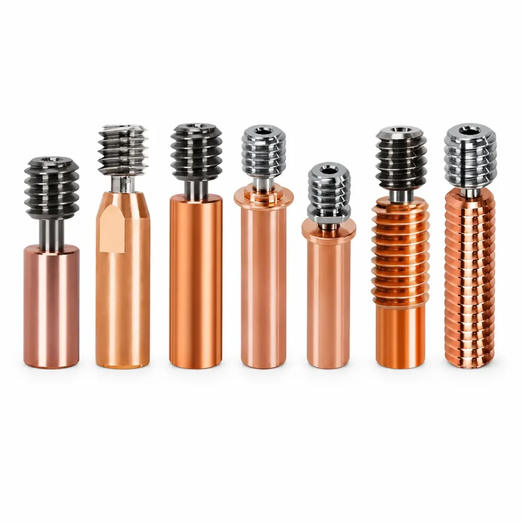 Assorted bimetal heatbreaks for 1.75mm filament