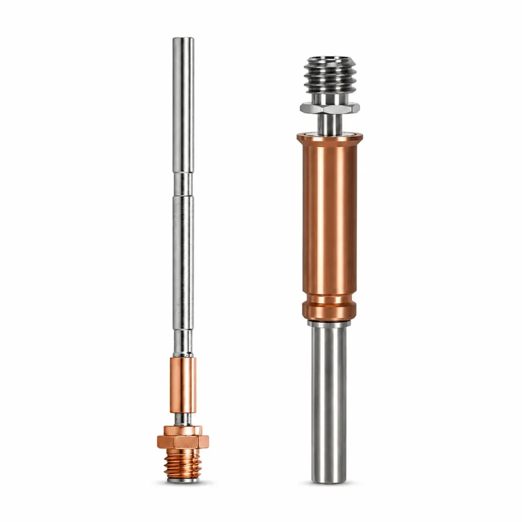Copper and titanium bimetal heatbreaks for Prusa MK4 and Anycubic Kobra 3 series
