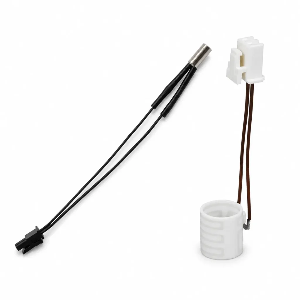 Heater cartridges for Prusa MK4 and Creality K1 K1 Max K1C hotend, including ceramic heater cartridge with lock