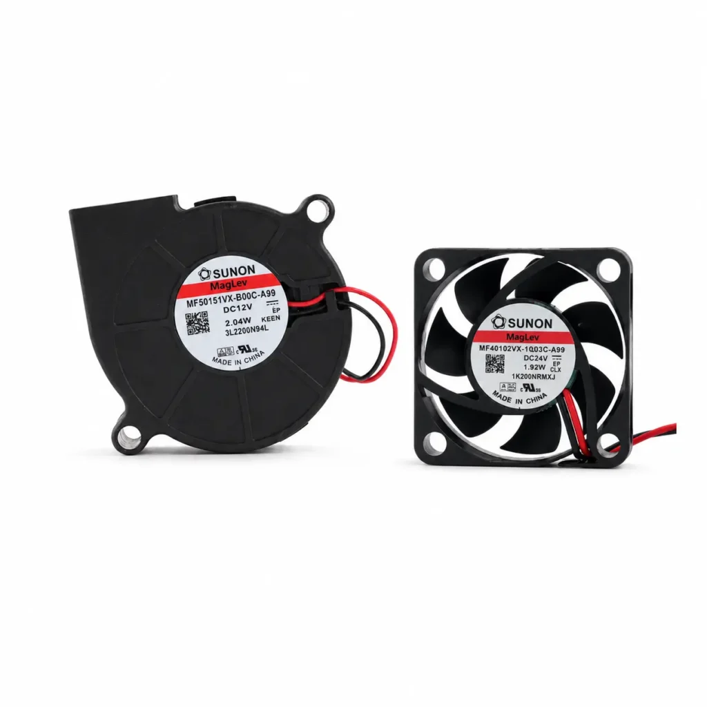 SUNON 3D printer cooling fan and blower fan for hotend and electronics cooling